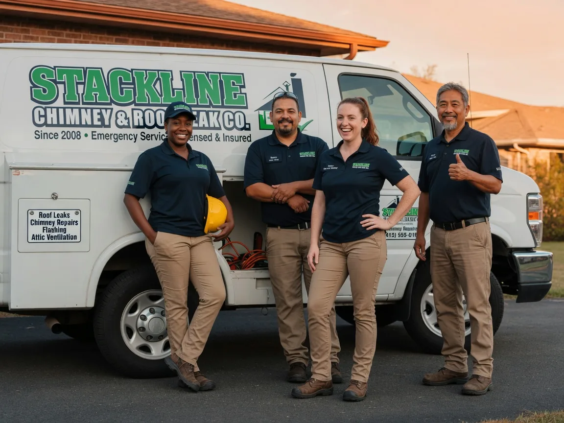 Chimney flashing repair company in Tracy, CA